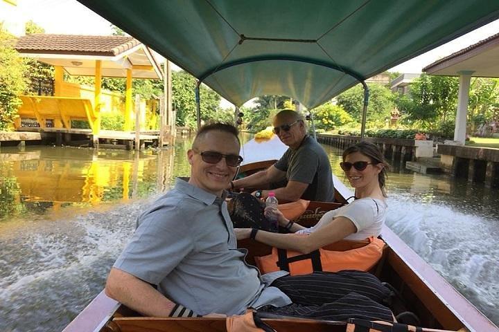 Halv-dagars privat tur på Bangkok-kanalerna