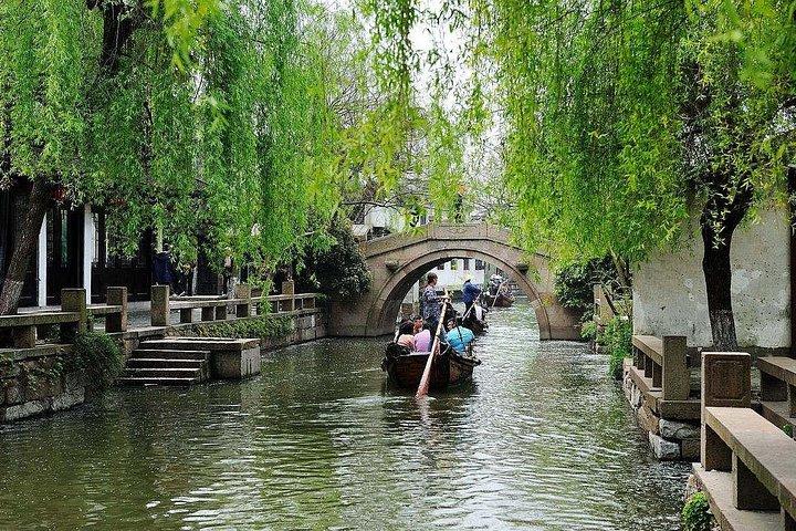 Privat Tongli Water Town-tur fra Suzhou med alt inklusive valgmulighed