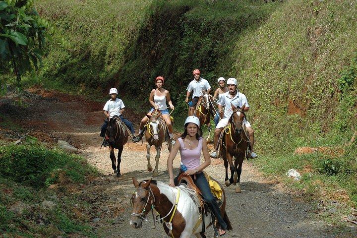 Visite du parc national Manuel Antonio à cheval