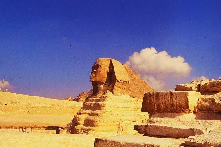 Half-Day Cairo Sightseeingtur til Pyramiderne i Giza & Sfinx