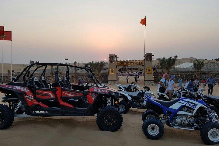 6-timers Dubai Desert Safari med BBQ-middag og Quad-cykling