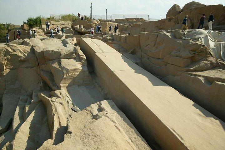 Alta diga del obelisco incompiuto del tempio del phile di giro di giorno completo di Aswan