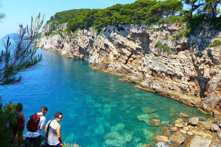 Kolocep Island Vandring och simning Full dagstur från Dubrovnik