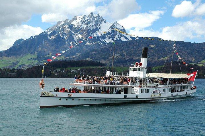 Monte Pilatus de Lucerna Incluyendo Paseo en Barco, Góndola, Rueda dentada