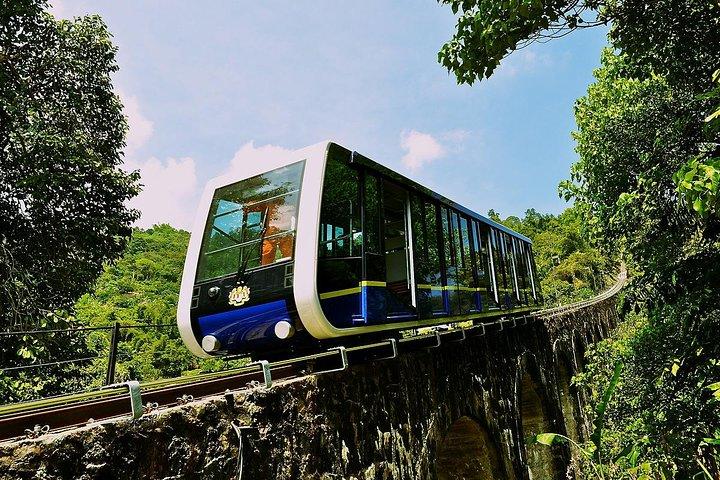 Visita à cidade e ao templo de Penang com funicular de Penang Hill (6 horas)