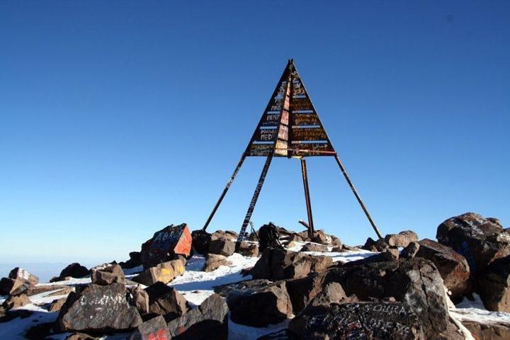 Vandring 3 dagars vandring Toubkal (4167m) från Marrakech: