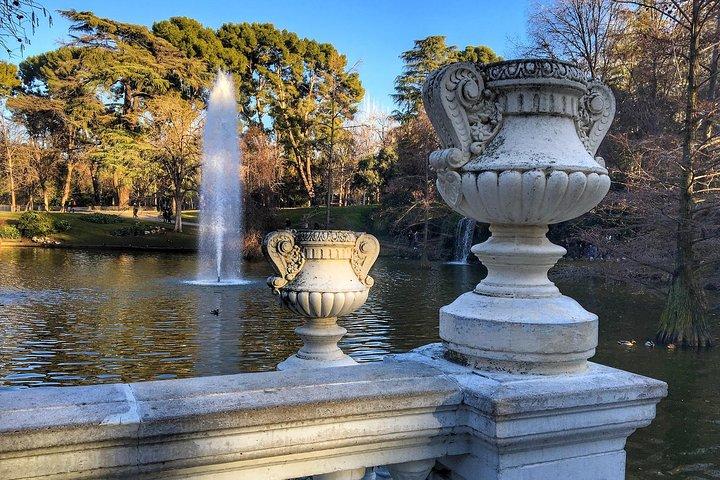 Wandeltocht door het Retiro-park in Madrid