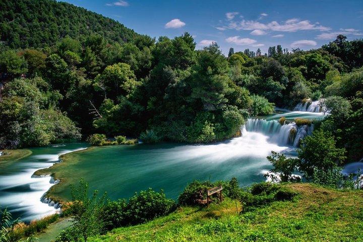Krka-watervallen en Sibenik-dagtrip vanuit Zadar