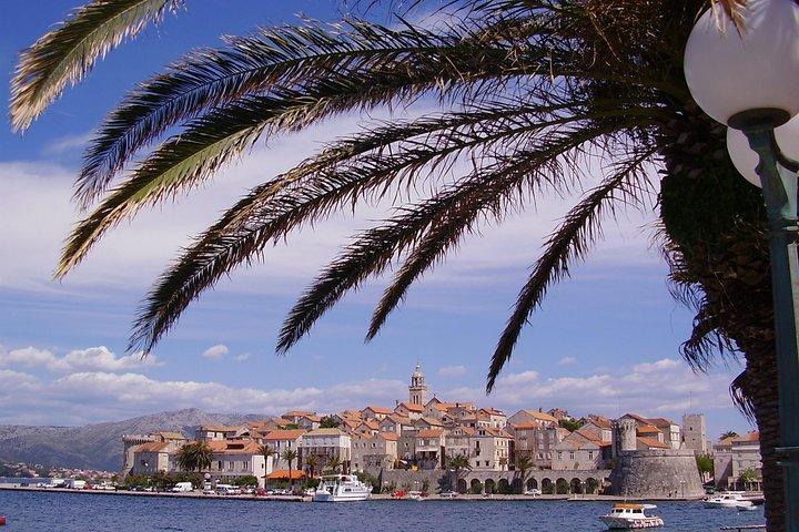 Dagstur till Korčula och Pelješac med vinprovning