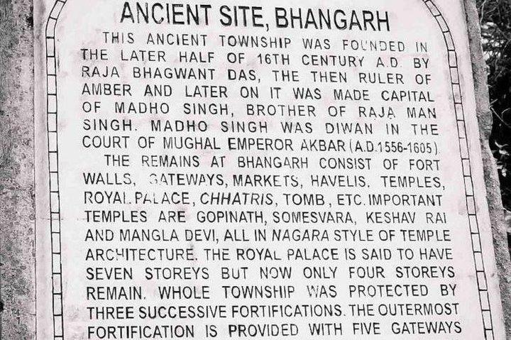 Private Custom Guided Tour: Besøg til hjemsøgt Bhangarh Fort fra Jaipur