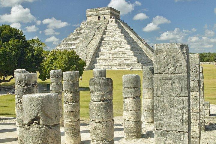 Ek Balam, Chichen Itza, Cenote & buffet lunch Tour