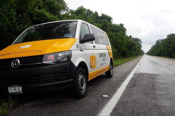 Transfert privé de l'aéroport de Cancun à Playa del Carmen