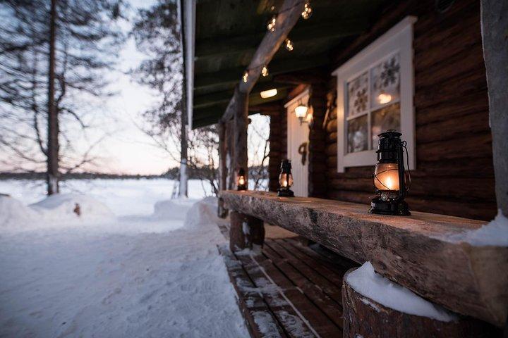 Soirée traditionnelle lapon dans le désert avec dîner