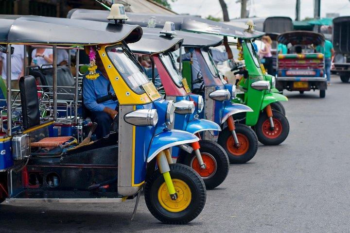 HD Bangkok Tuk Tuk City Safari e guida con i mezzi pubblici