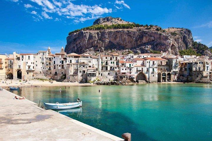Bästa heldagsexklusiva utflykten på Sicilien till Cefalù & Castelbuono från Palermo