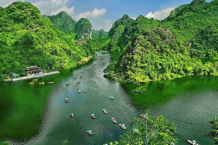 Discover Trang An Natural World Heritage, Bich Dong Pagoda, Cycling Day Tour