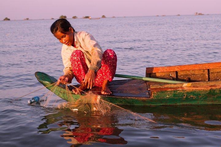 Chong Khneas - Tonle Sap Lakeの半日ツアー