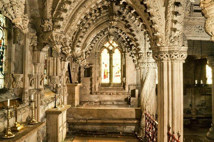 Recorrido privado en automóvil por la ciudad de Edimburgo Castillo Rosslyn Chapel