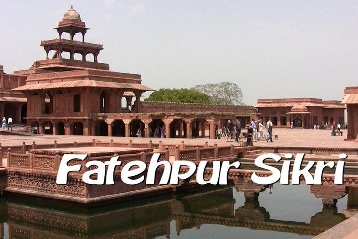 Volledige dag Taj Mahal, Agra Fort, Fatehpur Sikri vanuit Delhi met de trein