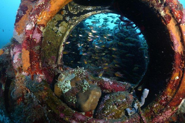 Buceo en naufragios en Tulamben