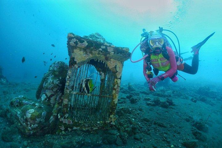 Buceo en naufragios en Tulamben