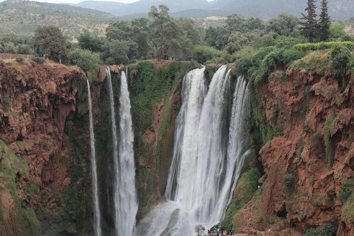 Gita giornaliera privata da Marrakech alle cascate di Ouzoud