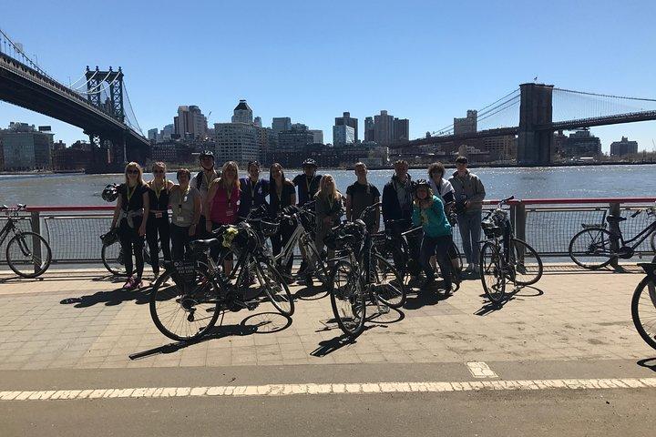 Excursão de bicicleta em Manhattan e Brooklyn Bridge