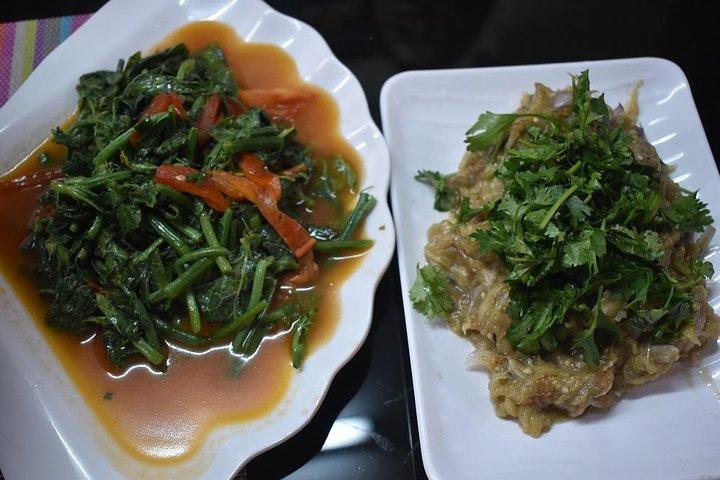 ヤンゴンのダウンタウンでの料理教室、半日ツアー（07:30 AM - 12:30 PM）