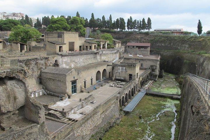 Half Day Morning Tour of Herculaneum från Sorrento