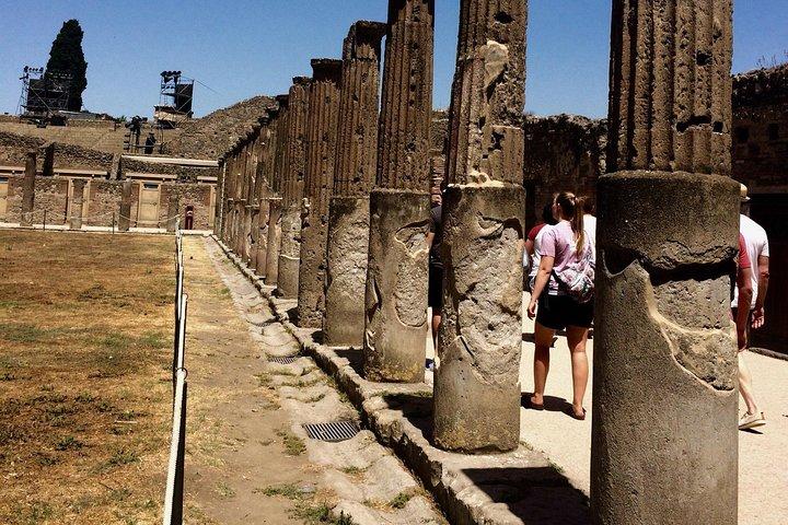 Visite de Positano, Sorrente et Pompéi au départ de Naples