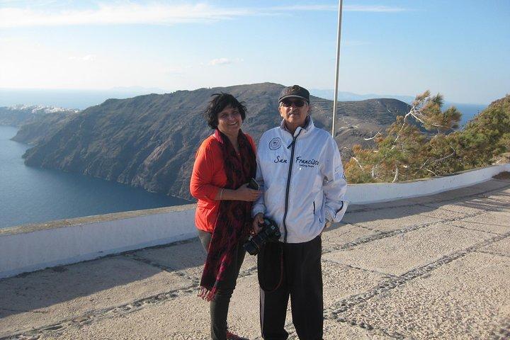 Tour privado de 8h em Santorini