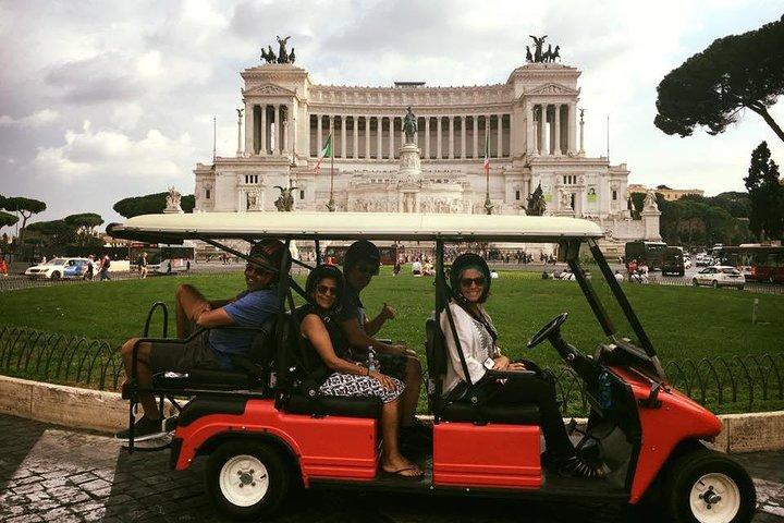 Rome must-see golfkartour: Pantheon Navona en Trevifontein