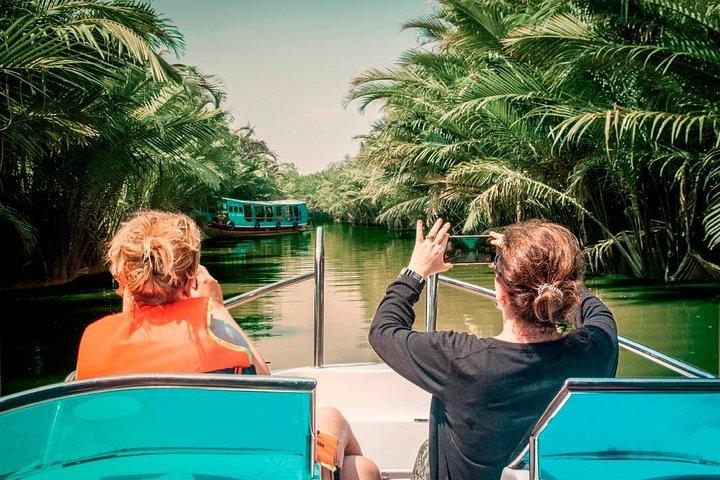 Mekong Delta Fuld dagstur med hurtigbåd med fritidscykling