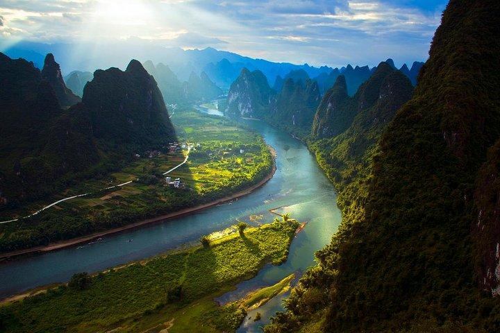 Excursion privée d'une journée à Guilin Xianggong Hill avec déjeuner