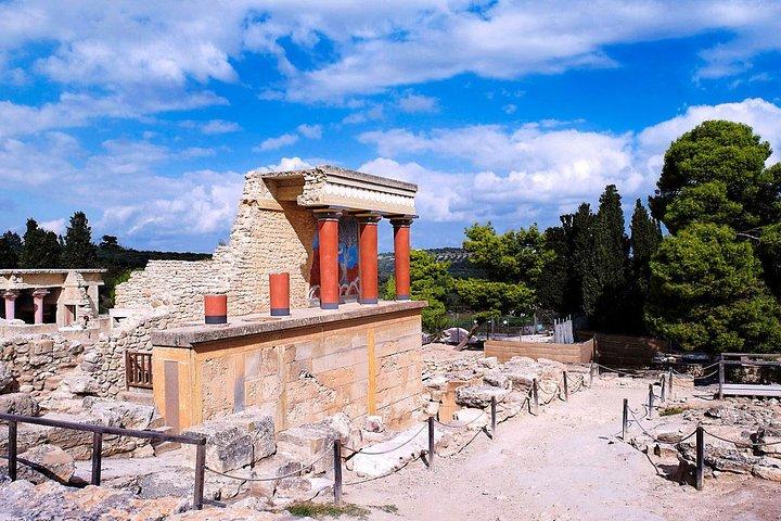 Palast von Knossos und Arch. Tour durch das Museum von Heraklion