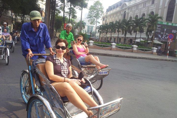 Excursión a la ciudad de Ho Chi Minh: City Tour privado con Cyclo Ride