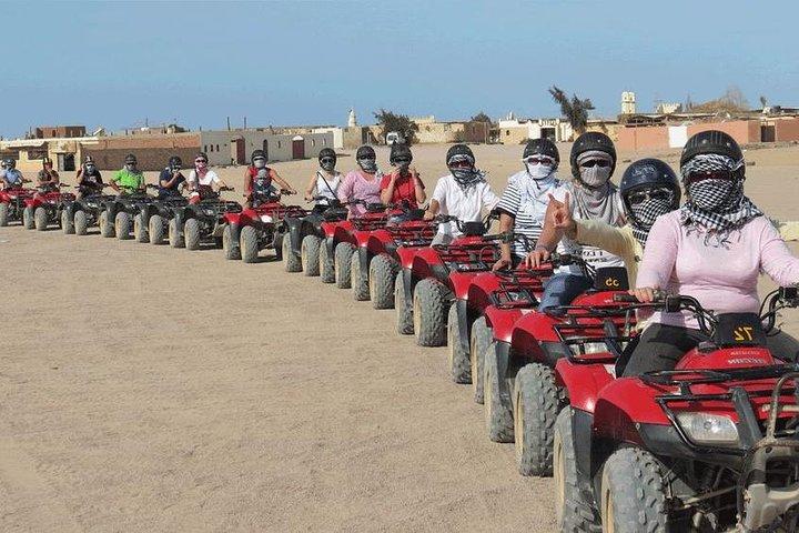 Sunset Desert Safari Excursions ATV Quad Marsa Alam