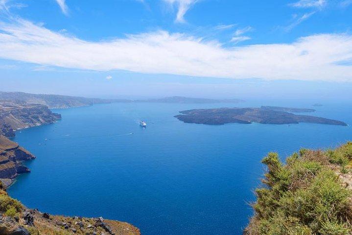 Dia inteiro Santorini Caldera Cruzeiro e observação do vulcão
