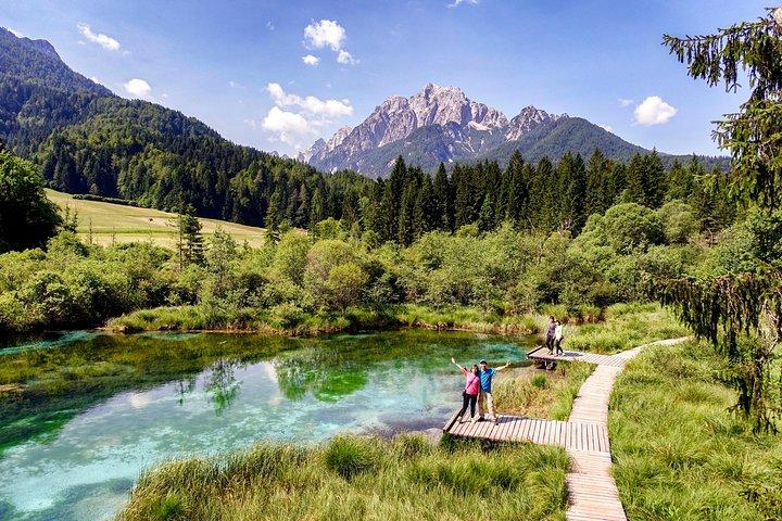 Fra Bled: Triglav Nationalpark, Soča Valley