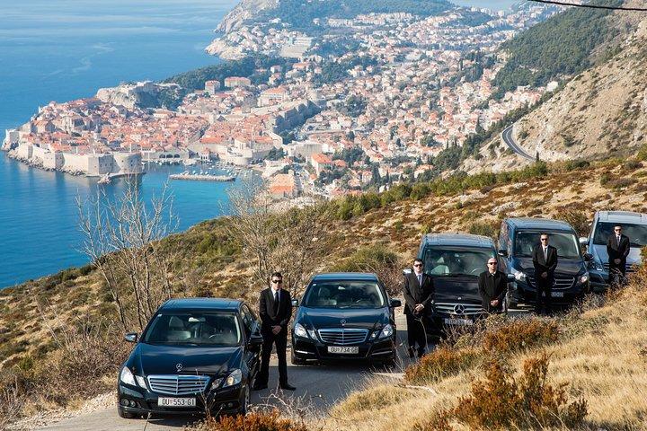 Traslado privado de luxo Split - Dubrovnik com almoço em Ston