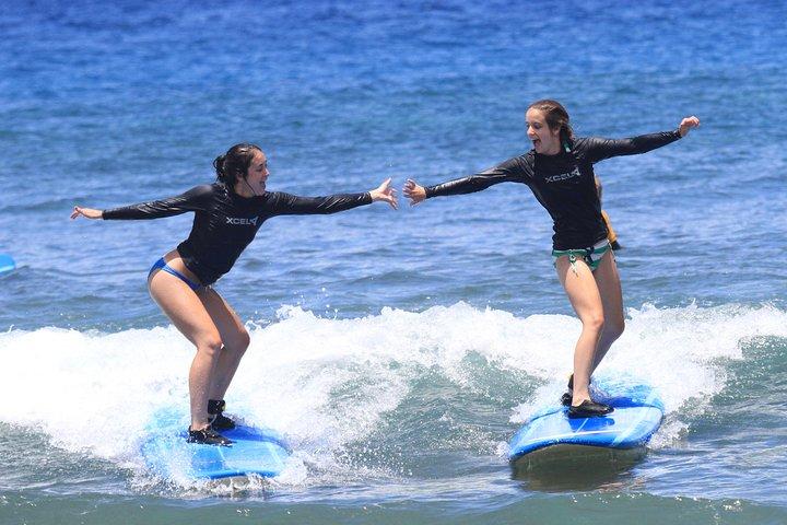 Group Surf Lesson på Ka'anapali Beach