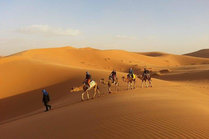 Tour privado de 3 días por el desierto del Sahara Merzouga desde Marrakech