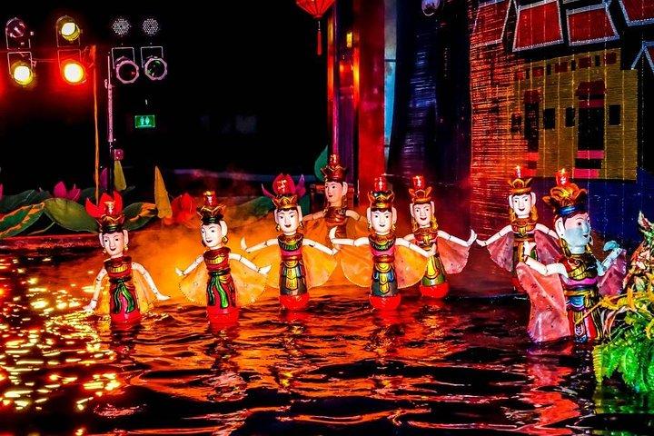 Hanoi Walking Food Food Tour e spettacolo di marionette sull'acqua