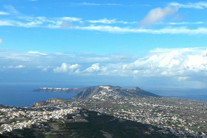 プライベートクラシックサントリーニパノラマ：人気の目的地を訪問