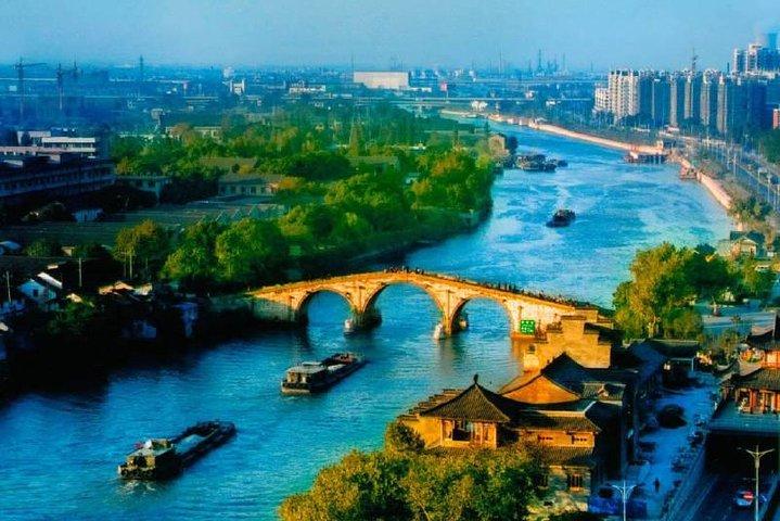 Tour privato di un giorno intero: memoria della vecchia Hangzhou e nuovi punti salienti