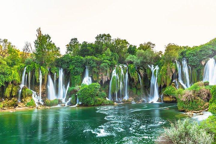 Gruppdagstur till Mostar och Kravice vattenfallstur från Dubrovnik