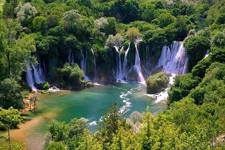 Mostar och Kravice vattenfall privat dagstur från Dubrovnik