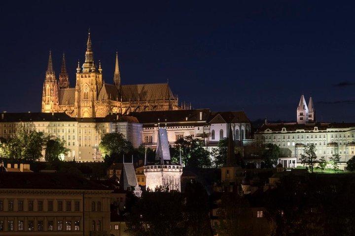 Panoramautsikt Prag