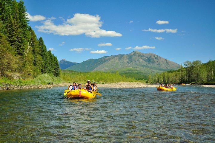 半日のホワイトウォーターラフティング旅行