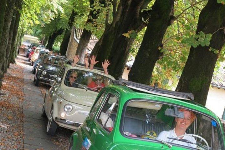 Tour Self-Drive Vintage Fiat 500 : Almuerzo Gourmet y Cata de Vinos